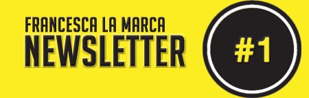 Banner della newsletter di Francesca La Marca
