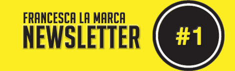 Banner della newsletter di Francesca La Marca