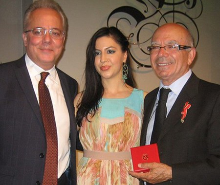 Francesca La Marca con Vincenzo Somma e Enzo Di Mauro