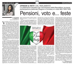 America Oggi 7 giugno 2015